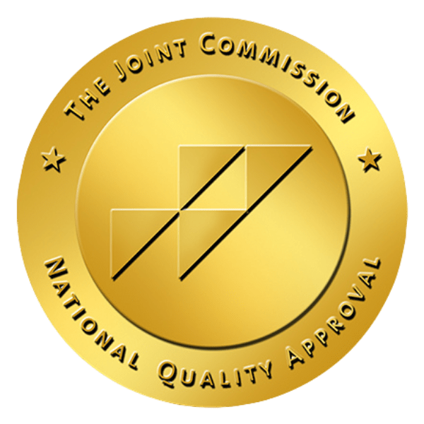 Joint commission badge showing Black Horse is accredited